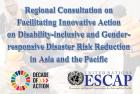 meeting title with ESCAP logo and background image